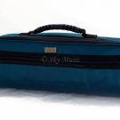 New High Quality C Flute Hard Case Cover w Side Pocket/Handle/Strap Dark Blue