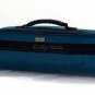 New High Quality C Flute Hard Case Cover w Side Pocket/Handle/Strap Dark Blue