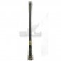 New 4/4 Violin Bow w/ Satin Pattern Carbon Fiber Brass Parts Fleur De Lys-Light