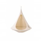 Natural white CACOON SINGLE HAMMOCK HANGING CHAIR