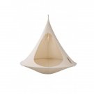 Natural White CACOON DOUBLE HAMMOCK HANGING CHAIR