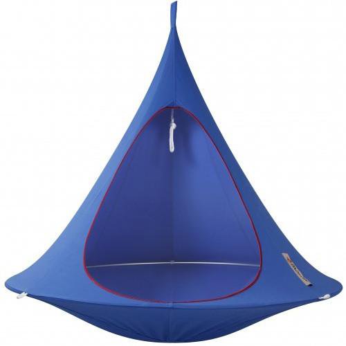Sky Blue CACOON DOUBLE HAMMOCK HANGING CHAIR