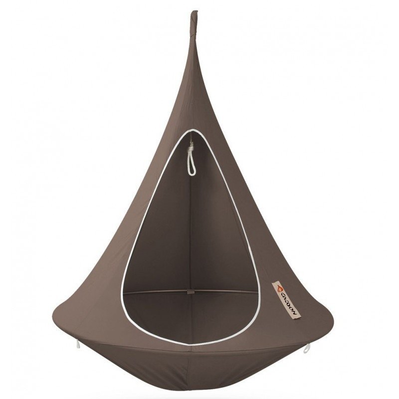 Deep Taupe CACOON SINGLE HAMMOCK HANGING CHAIR