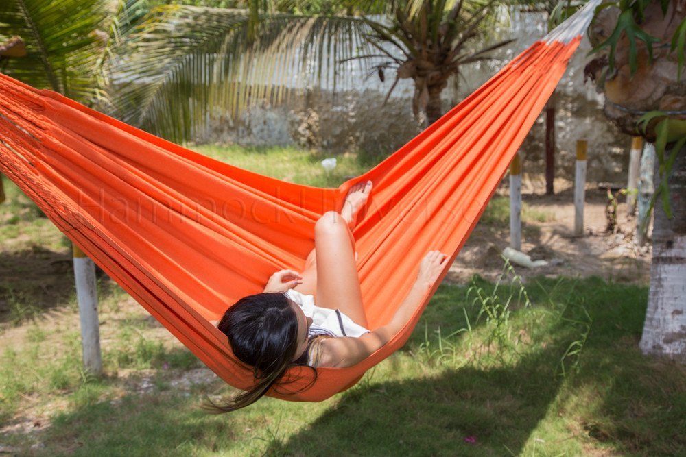 Orange COLOMBIAN DOUBLE HAMMOCK