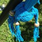 Celeste Aqua NICARAGUAN HAMMOCK WITH UNIVERSAL HAMMOCK STAND