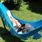 Celeste Aqua NICARAGUAN HAMMOCK WITH UNIVERSAL HAMMOCK STAND