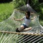 Natural COTTON ROPE HAMMOCK - DOUBLE