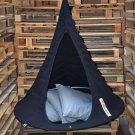 Black CACOON BONSAI HAMMOCK HANGING CHAIR