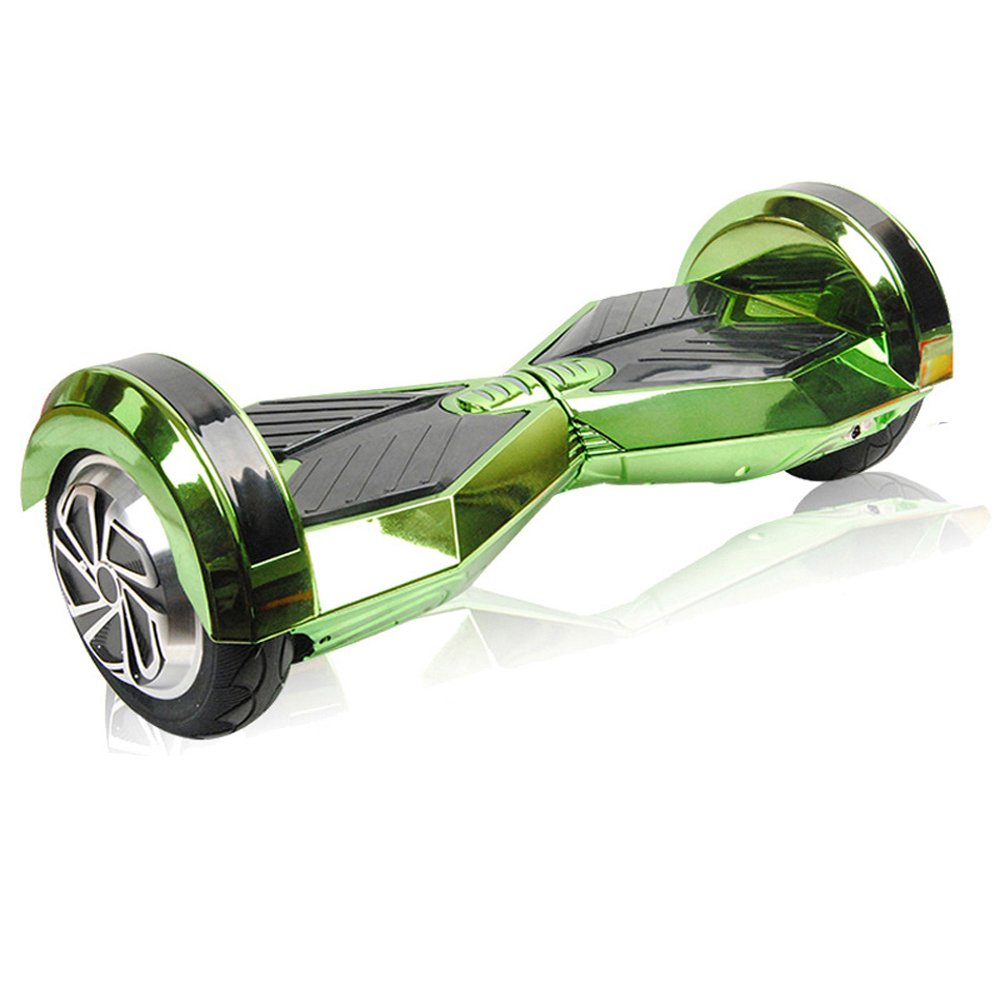 8 Inch Bluetooth Hoverboard Self Balancing Scooter Oxboard Chrome Green