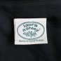 Vintage LAURA ASHLEY Black Wool Blend Square neck 3/4 sleeve Cocktail Dress 6