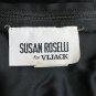 Vintage Susan Roselli for VIJACK Black Lace Bodycon Illusion Long Sleeve Dress 4