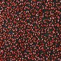 VTG Laurence Kazar 40's Style Beaded Red & Black Silk Sleeveless Bodice Top M