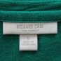 RICHARD CHAI for Target Emerald Green Draped Jersey Tunic Length Knit Top New S