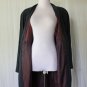 Vintage BICCI by Florine Wachter Sexy Black Long sleeve Coat Dress Union Made 2