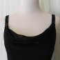 Evan Picone Deco Inspired Beaded Black Georgette A-Line Cocktail Dress 6