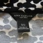 Ann Taylor NEW Black & White Sleeveless Jersey Mock Wrap Dress XS BRAND NEW