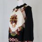 Roberta Freymann Roberta Roller Rabbit Warm Handknit Wool Uruguayan Sweater S