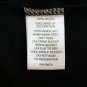 CYNTHIA ROWLEY Silver & Gold Beaded Black Jersey Sleeveless Evening Top S NWOT