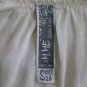 Miss Me Collection Creamy Ivory Cotton & silk Voile Smocked Peasant Blouse Small