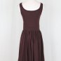 Morgane Le Fay Burgundy Asymmetrical Hem Sleeveless Ballerina Dress & Jacket XS