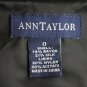 Vintage Ann Taylor Evening Top Long Sleeve V-Neck Rayon & Silk Velvet Size 0 XS