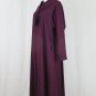 Vintage Laura Ashley Edwardian Wool Blend Flannel Sailor Dress Maxi Midi 10