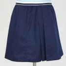 Vintage FILA high waist Navy Blue 1970's pleated tennis skirt Size 36 Small