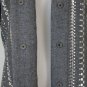Vintage GUY LAROCHE PARIS Gray and Silver Sequined Dinner Jacket France 36 US 6