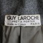 Vintage GUY LAROCHE PARIS Gray and Silver Sequined Dinner Jacket France 36 US 6