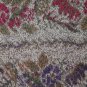 Vintage Express Gray Floral Tapestry Wool Blend Sweater 1980's Perfect XS