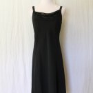 EVAN PICONE Beaded Black Sleeveless Dress Mid Calf Semi Formal 6