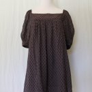 MALENE BIRGER Denmark Purple & Black Equestrian Print Trapeze Dress NWT 38