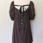 MALENE BIRGER Denmark Purple & Black Equestrian Print Trapeze Dress NWT 38