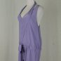 BABAKAL Silk Romper Lavender Drawstring Waist  Romper NEW with TAGS One Size