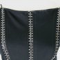 Cache Black Ballgown Full Length Spaghetti Straps Open Back Made in USA S