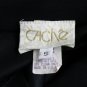 Cache Black Ballgown Full Length Spaghetti Straps Open Back Made in USA S