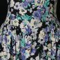 Vintage LAURA ASHLEY Ireland Floral Print Lattice strap Ankle Length Sundress XS