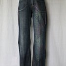 ESCADA Swarovski crystal-encrusted Mom jeans Made in Italy Size 34 24X30