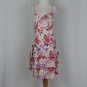 YIGAL AZOUEL Y-YIGAL Printed Silk 1920's Flapper Dress Below the Knees Zelda 8