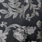 Lilly Pulitzer Black and Pewter Brocade Satin Fully Lined Pencil Skirt Sz 0