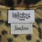Vintage LEJABY Paris Neiman Marcus Leopard Print Chemise Nightgown Gold & Blk S