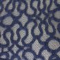 Vintage Carole Little 90's Navy Blue Tie Dye Chiffon Palazzo Pant Jumpsuit 6 S