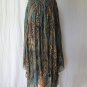 Vintage ALBERTA FERRETTI Ensemble Silk & Velvet Jacket Skirt Boho Gypsy 38 4
