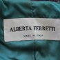 Vintage ALBERTA FERRETTI Ensemble Silk & Velvet Jacket Skirt Boho Gypsy 38 4