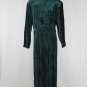 Vintage STARINA 1920's Inspired Long Velvet Artsy Dress New With Tags L