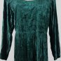 Vintage STARINA 1920's Inspired Long Velvet Artsy Dress New With Tags L