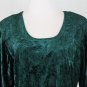 Vintage STARINA 1920's Inspired Long Velvet Artsy Dress New With Tags L