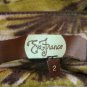 Eva Franco ModCloth Vintage Inspired Brown Starburst print Halter top EUC Sz 2