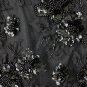 Vintage Pamela Dennis Couture Beaded Sequined French Lace & Silk Skirt 8 Small