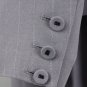 Vintage SONIA RYKIEL PARIS  Gray Viscose Pants Suit Trousers Jacket & Shell 36 6